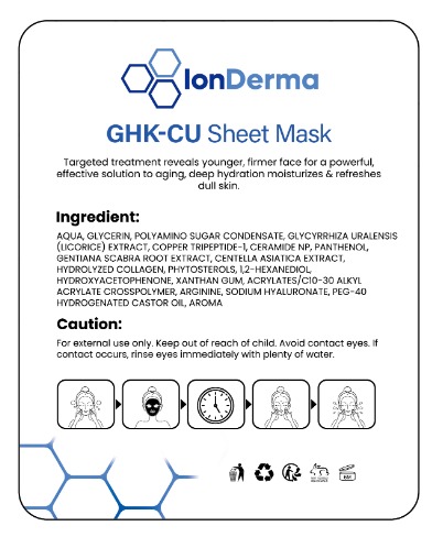 GHK + HLA Sheet Mask (25 mL) - 10 Pack